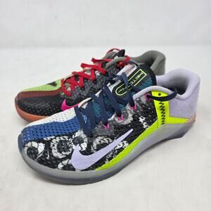 Nike Metcon 6 X Training Womens Basketball Shoes Multicolor Size 8